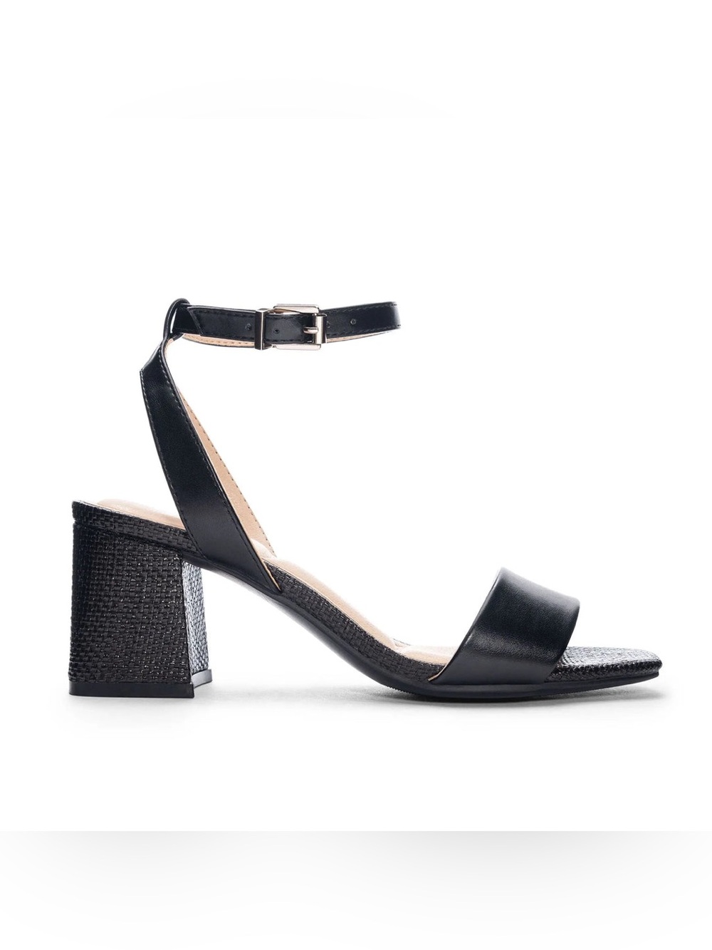 CL BY LAUNDRY - Beauties Ankle Strap Block Heel Sandals - Size 6.5 - New WO Tags